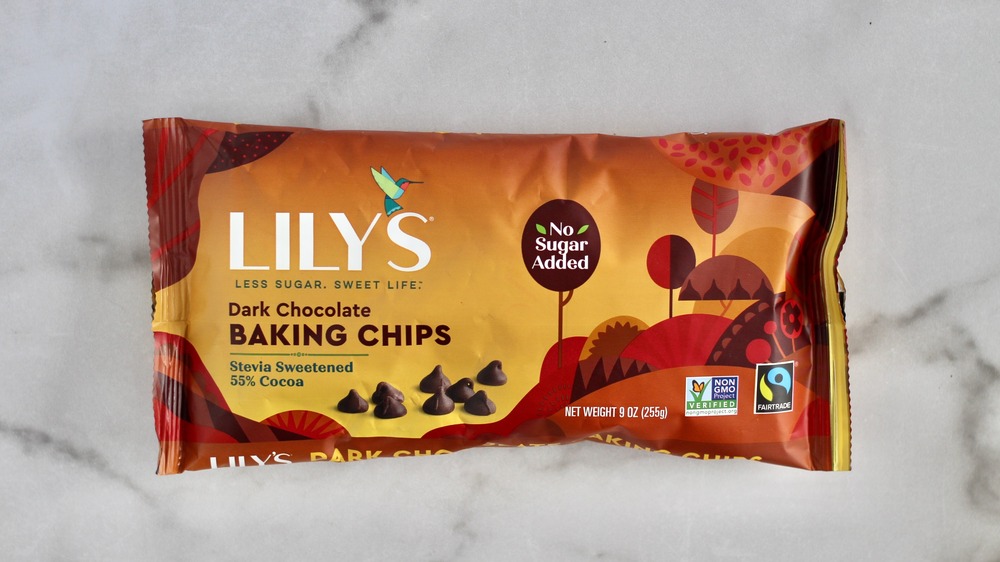 bag of dark chocolate chips