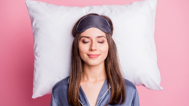 woman sleeping 