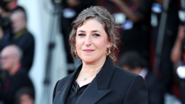 Mayim Bialik at a public event