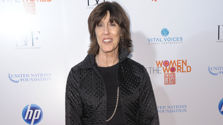 Nora Ephron smiling