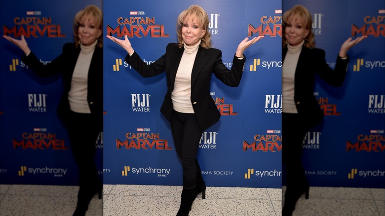 Barbara Eden posing