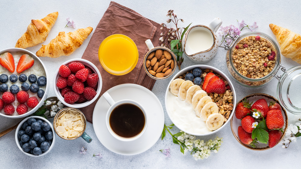 breakfast spread