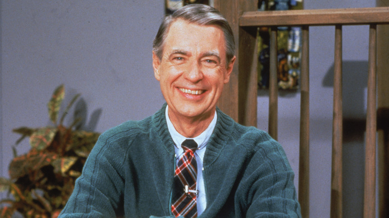 Fred Rogers smiling
