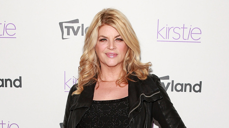 Kirstie Alley posing