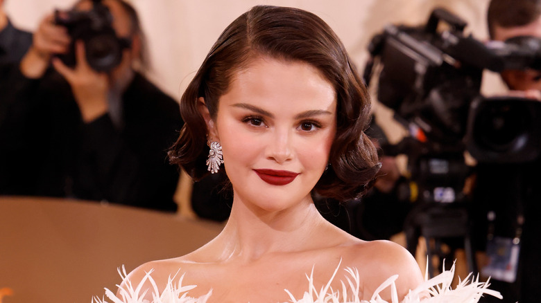 Selena Gomez smiling