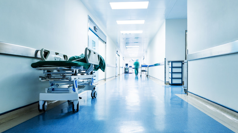 Hospital corridor