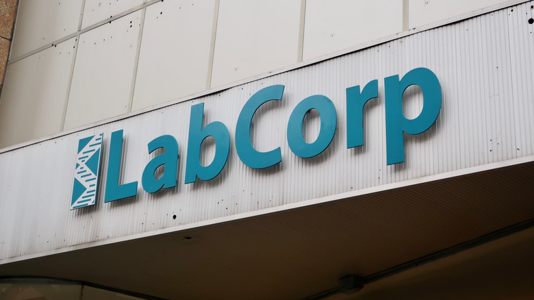 Labcorp sign