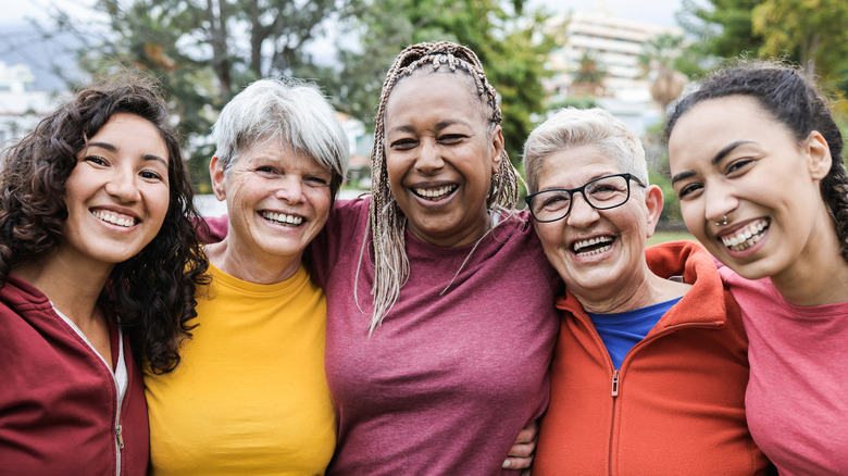 diverse group of women