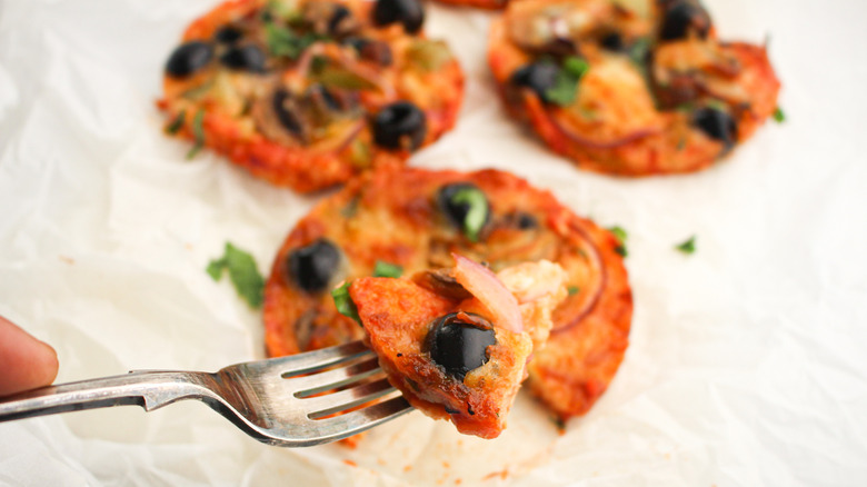 air fryer crustless pizza