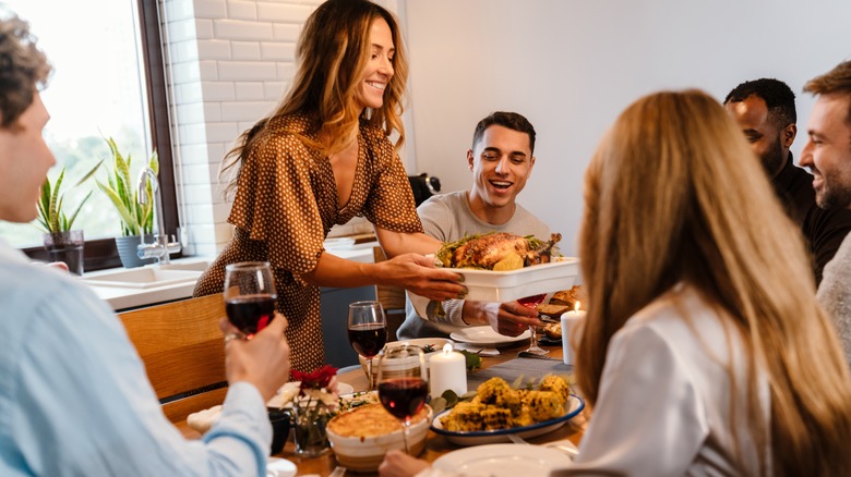 Thanksgiving feast