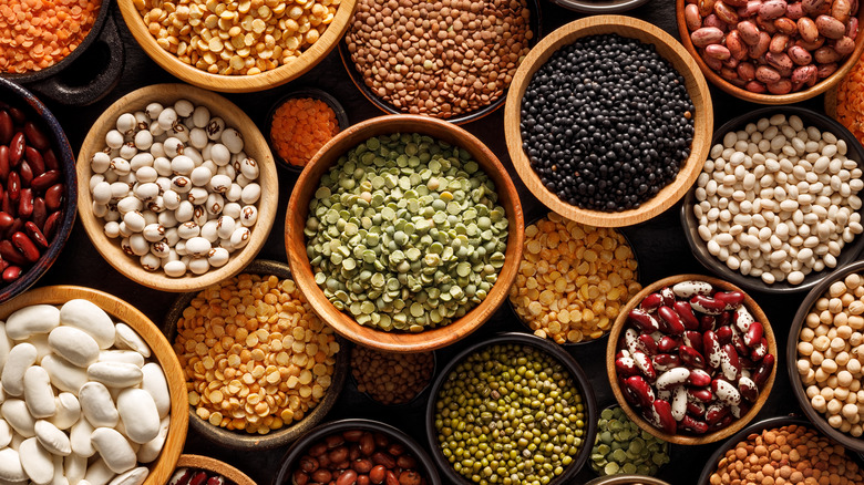 Assortment of legumes