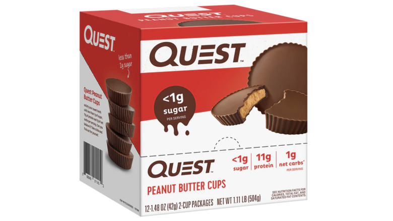 Box of Quest Peanut Butter Cups