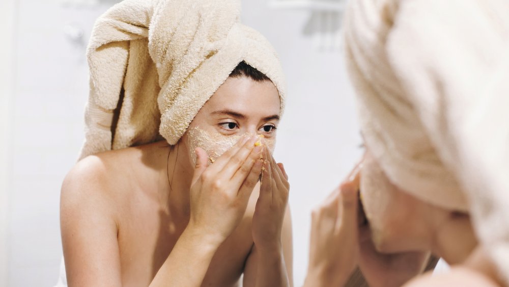 Face scrubs