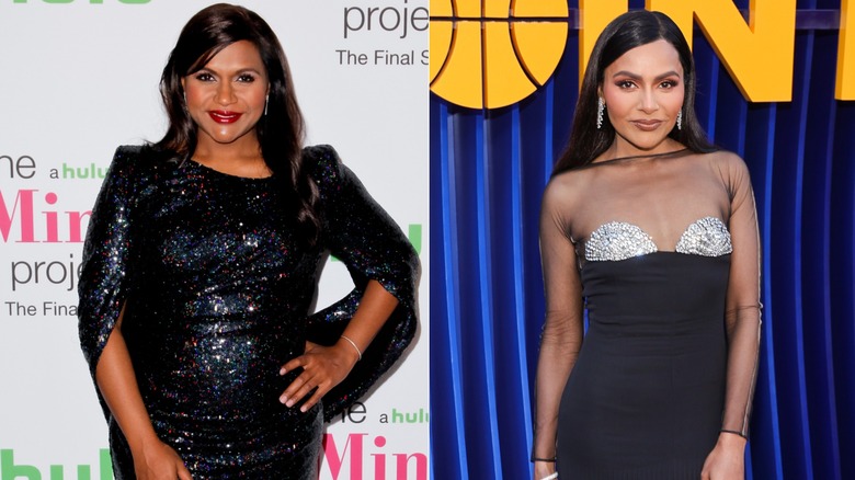 Mindy Kaling attending the final season premiere party for "The Mindy Project"; Mind Kaling attending the