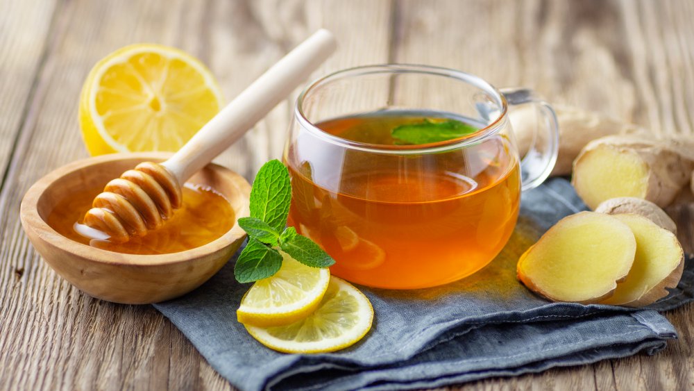 tea with honey