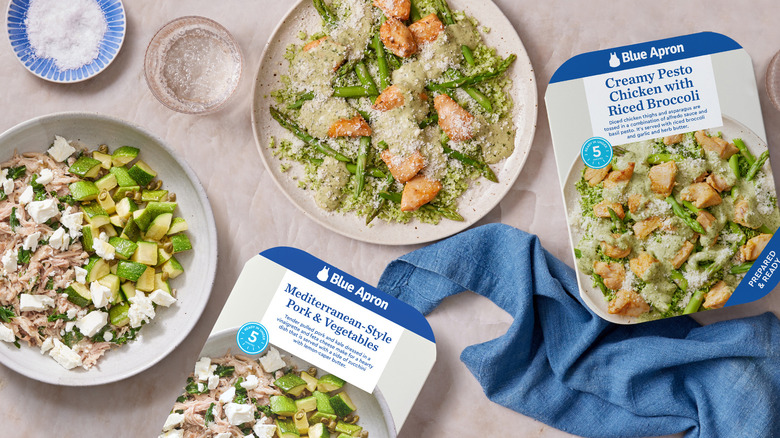 Blue Apron meal kits