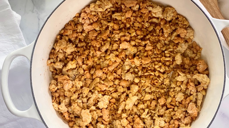pot of tempeh