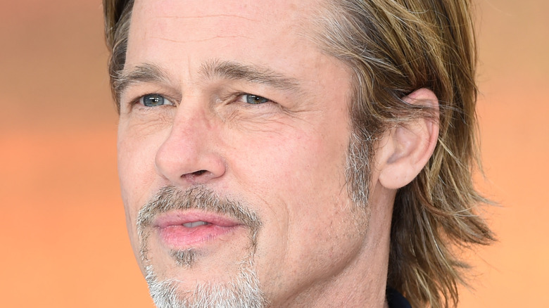 Brad Pitt close up shot