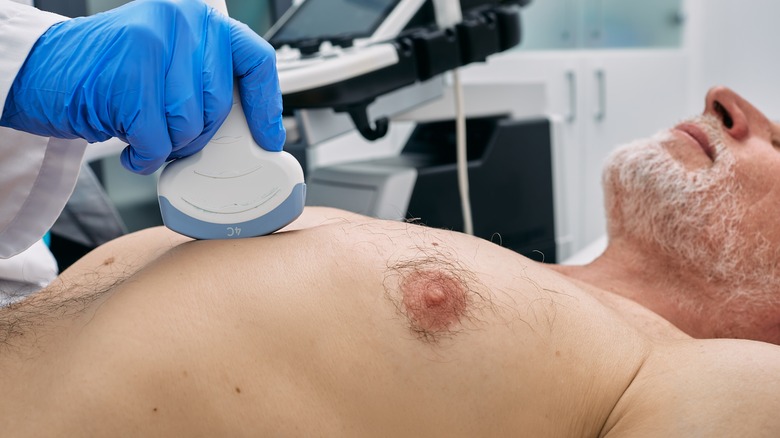 doctor evaluating imaging results