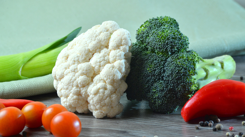 broccoli and cauliflower 