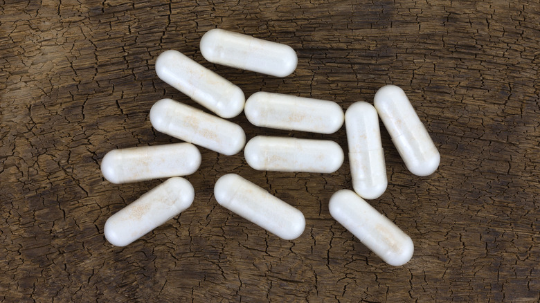 nicotinamide riboside capsules on table