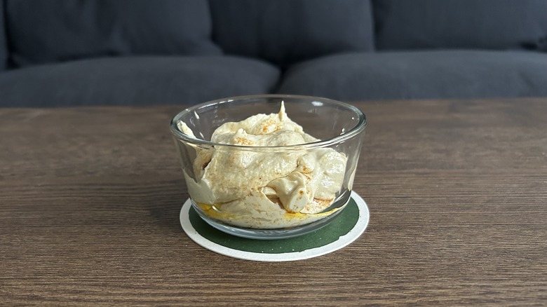 Hummus dish