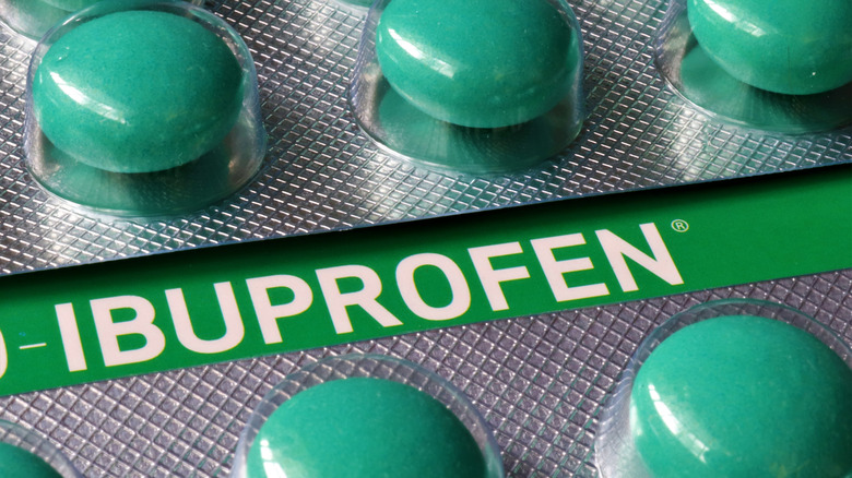 Ibuprofen pills