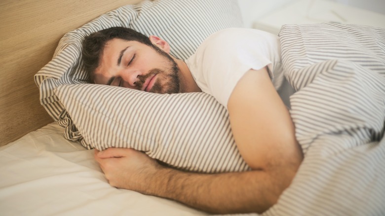 Man sleeping 
