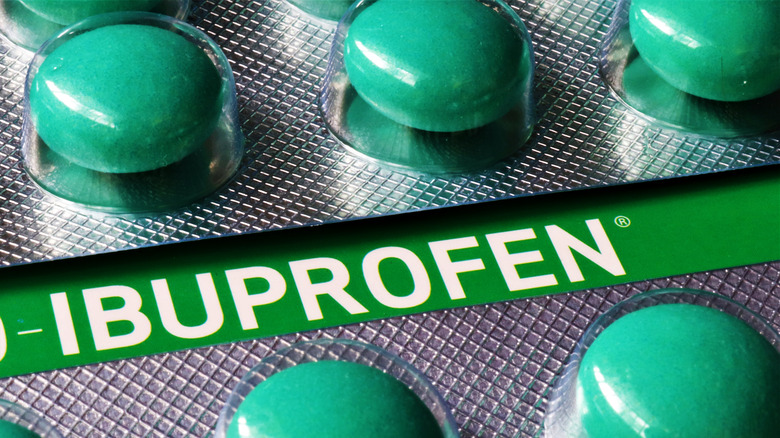 Ibuprofen pills