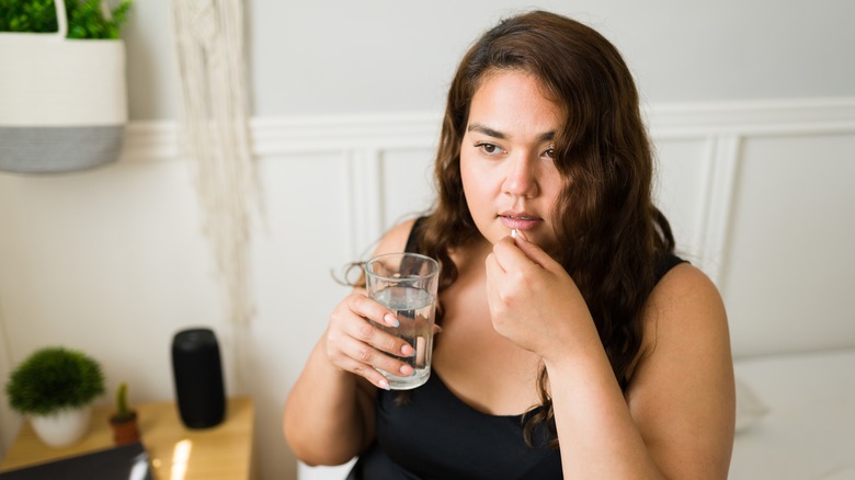Overweight woman taking Topamax