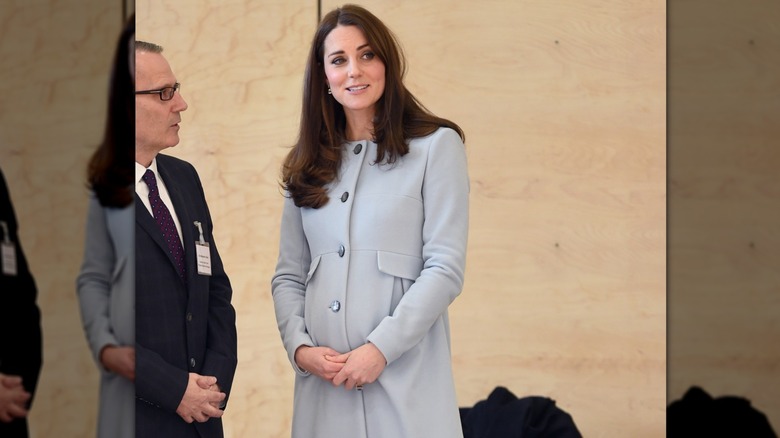 Kate Middleton talking