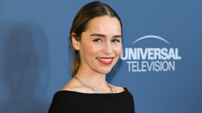 Emilia Clarke smiling