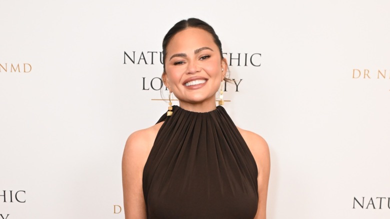 Chrissy Teigen attending Dr. Nigma Talib celebrates the opening of Naturopathic Longevity In Beverly Hills