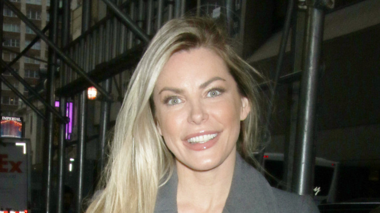 Crystal Hefner on the street