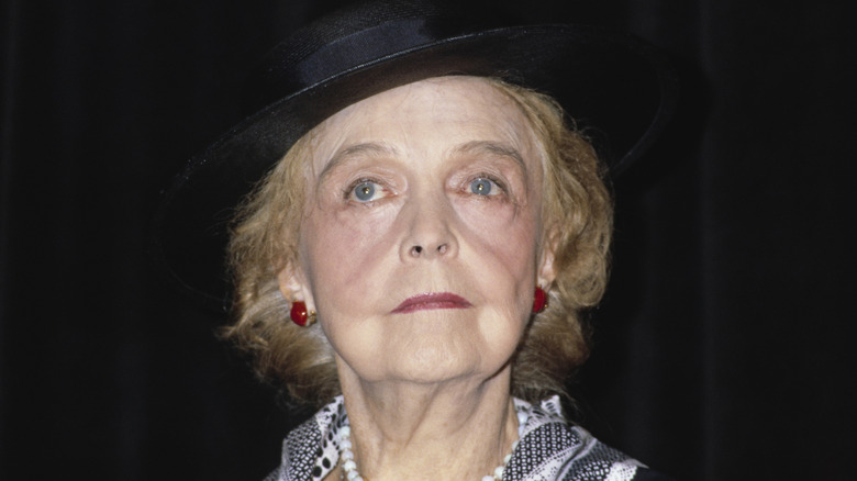 A closeup of Lilian Gish
