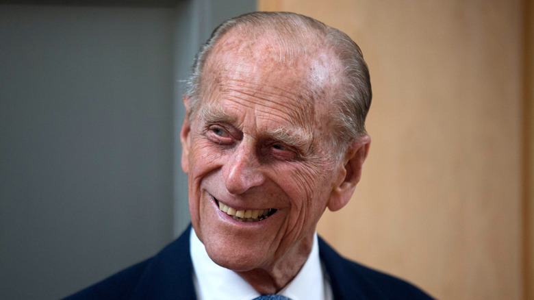 Prince Philip smiling