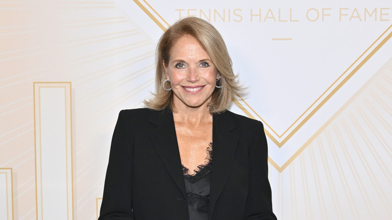Katie Couric smiling