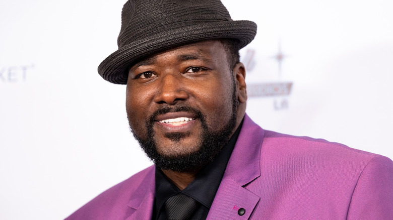 Quinton Aaron smiling