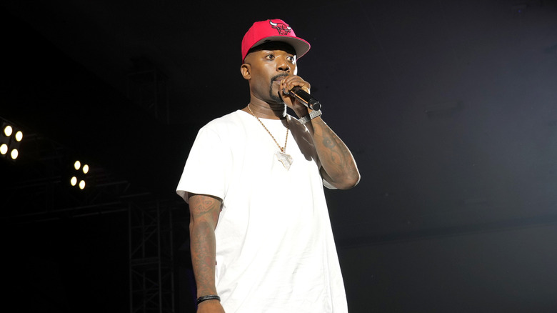 Ray J performing