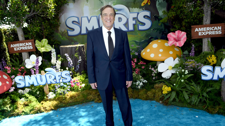john goodman at smurfs premiere