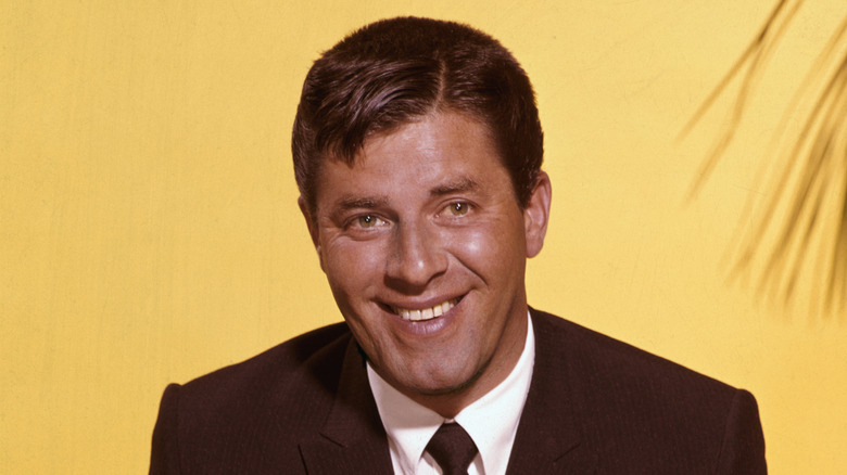 Jerry Lewis smiling