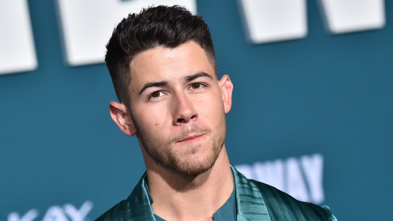 Nick Jonas on red carpet