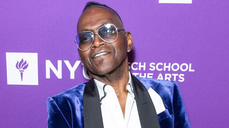 Randy Jackson on red carpet