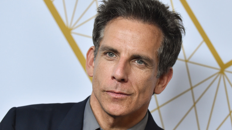 Ben Stiller serious face