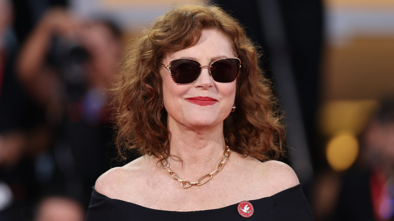Susan Sarandon smiling