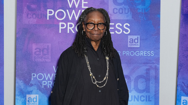 Whoopi Goldberg at a star event