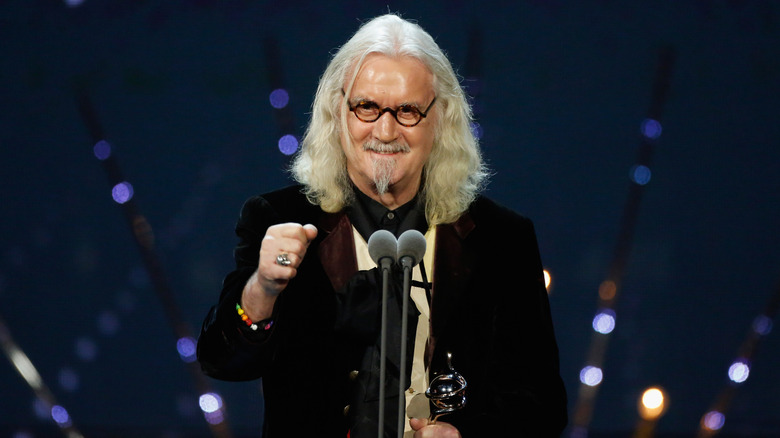 Billy Connolly giving a speech