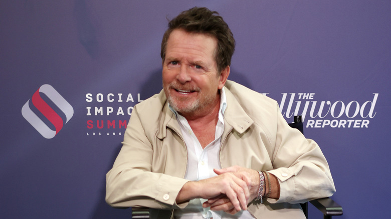 Michael J. Fox smiling