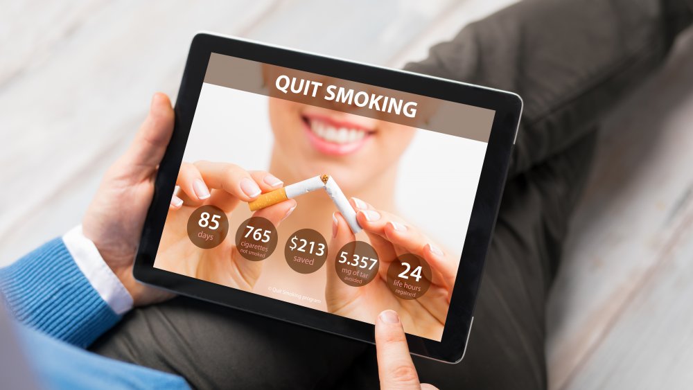 Quit smoking app