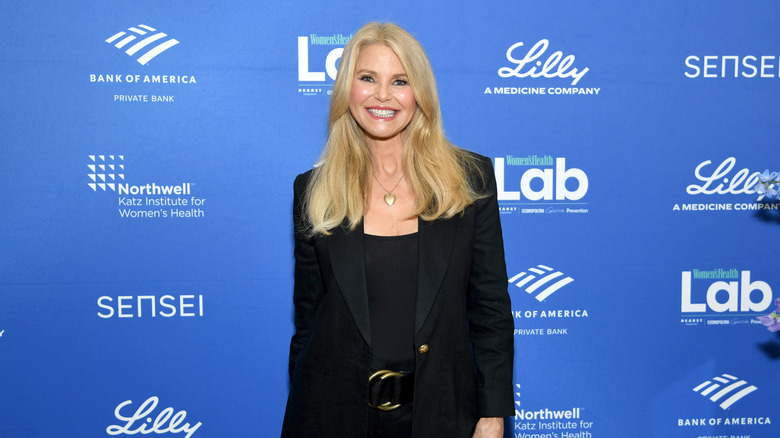 Christie Brinkley attending the Women's Health Lab